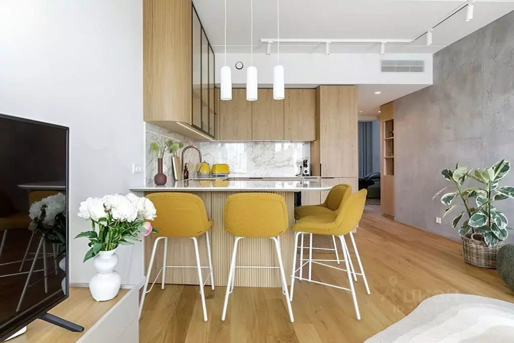 1-к кв. Татарстан, Казань ул. Абсалямова, 19 (52.0 м) - Фото 0