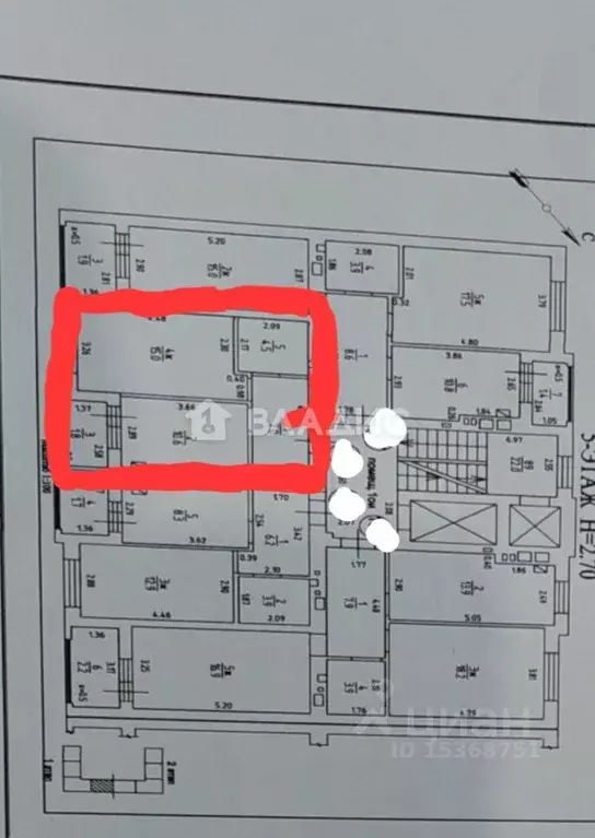 1-к кв. Калининградская область, Калининград Суздальская ул., 20к1 ... - Фото 2