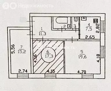 3-комнатная квартира: городской посёлок Кузьмоловский, Ленинградское ... - Фото 2