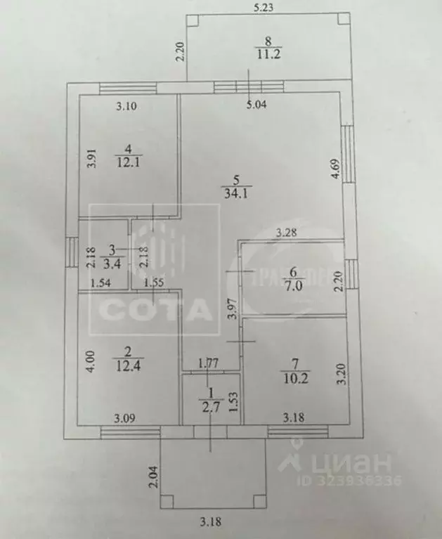 Дом в Воронежская область, с. Новая Усмань ул. 2-я Первомайская, 143 ... - Фото 2