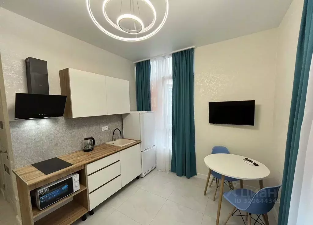 Студия Краснодарский край, Сочи ул. Тимирязева, 53Г (18.0 м) - Фото 1