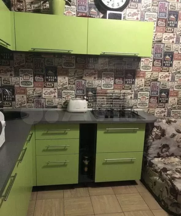 1-к. квартира, 40 м, 1/4 эт. - Фото 1
