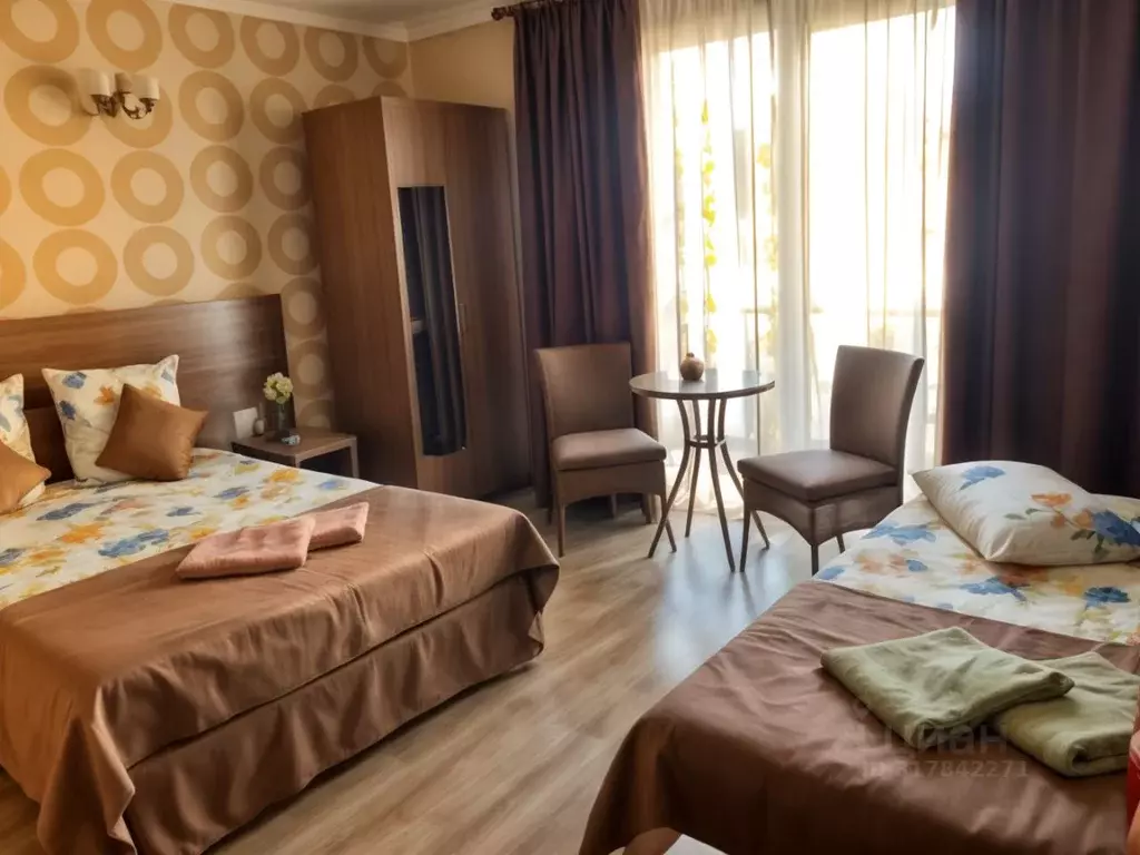 Комната Краснодарский край, Геленджик ул. Толстого, 15 (18.0 м) - Фото 1