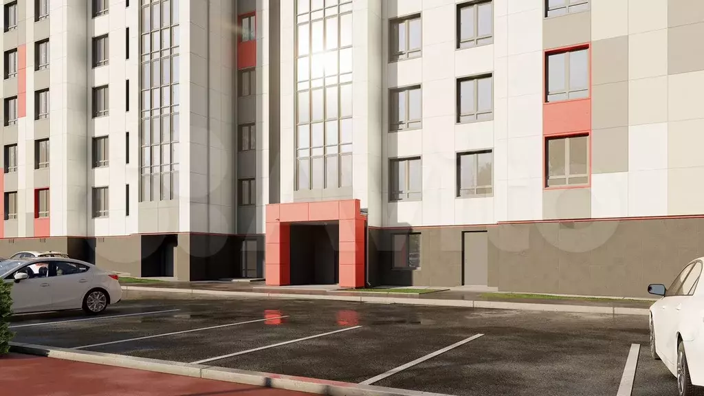 2-к. квартира, 65,7 м, 8/9 эт. - Фото 1