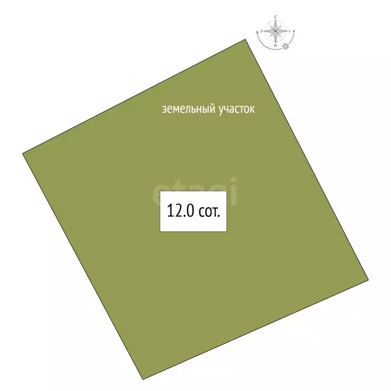 Участок в Искитимский район, Мичуринский сельсовет, СНТ ... - Фото 1