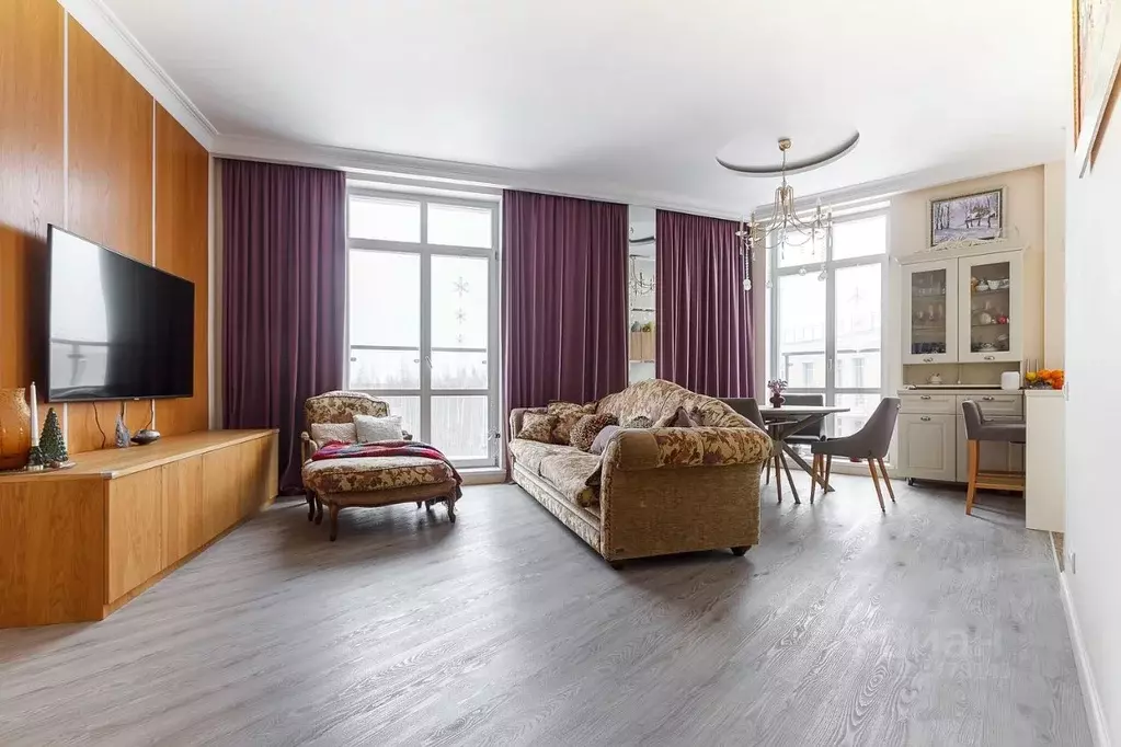 3-к кв. Санкт-Петербург ул. Новая, 51к9 (130.2 м) - Фото 1