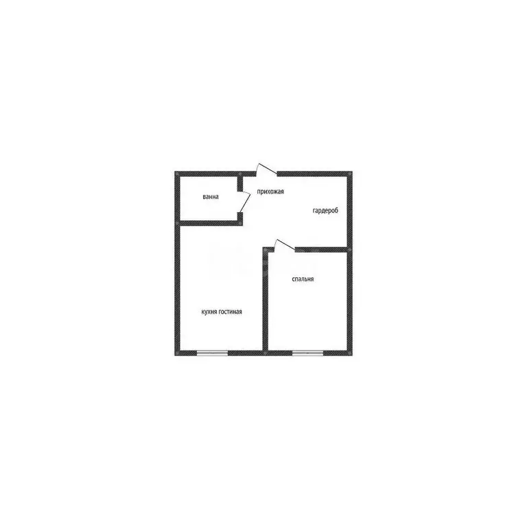 1-комнатная квартира: Яблоновский, Шоссейная улица, 69/1к3 (33.9 м) - Фото 1
