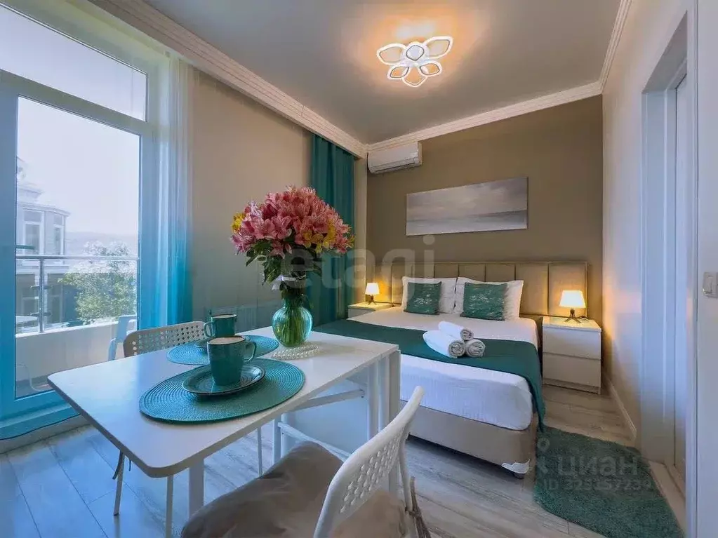 Студия Краснодарский край, Геленджик Просторная ул., 3 (22.2 м) - Фото 1