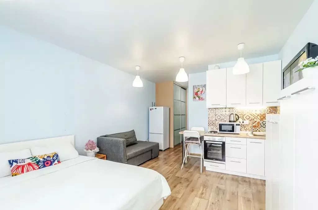 Студия Самарская область, Самара Ново-Садовая ул., 201 (35.0 м) - Фото 1