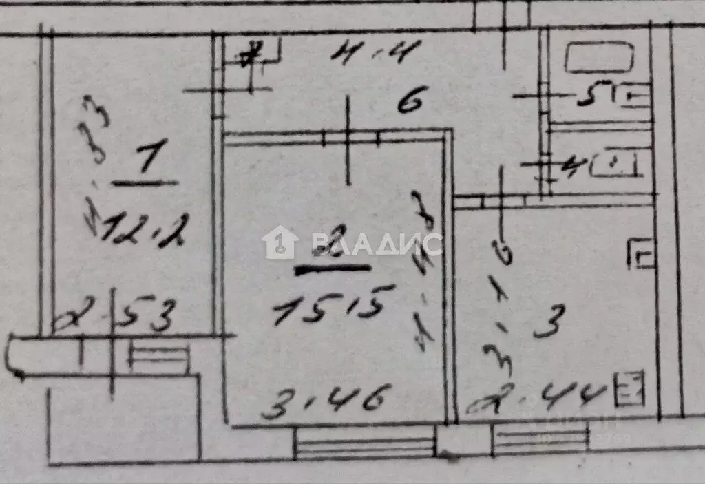 2-к кв. Пензенская область, Пенза просп. Победы, 150 (47.0 м) - Фото 2