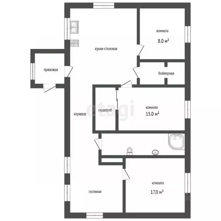 Дом в Московская область, Клин городской округ, д. Шипулино ул. Новая, ... - Фото 2