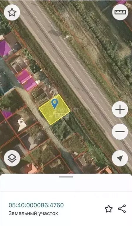 Участок в Дагестан, Махачкала ул. 1-я Ветеранская, 41 (4.8 сот.) - Фото 1