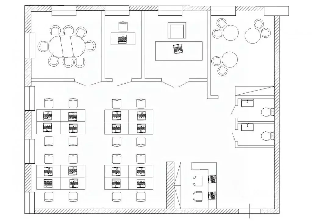 Офис в Москва Кастанаевская ул., 16А (114 м) - Фото 2