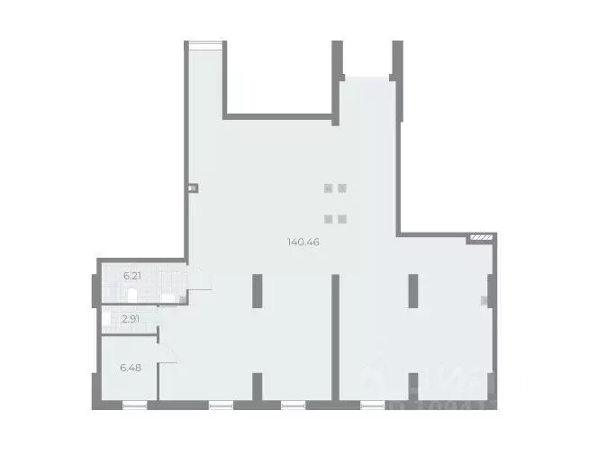 Офис в Санкт-Петербург просп. Крузенштерна, 4 (150 м) - Фото 1