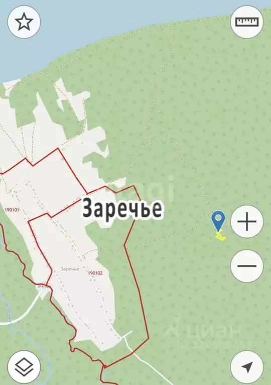 Участок в Бурятия, Кабанский район, с. Заречье  (8.9 сот.) - Фото 1