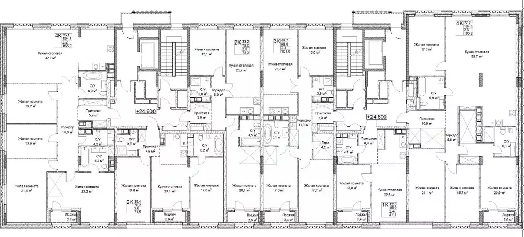 3-к кв. Нижегородская область, Нижний Новгород Ильинская ул. (101.0 м) - Фото 1