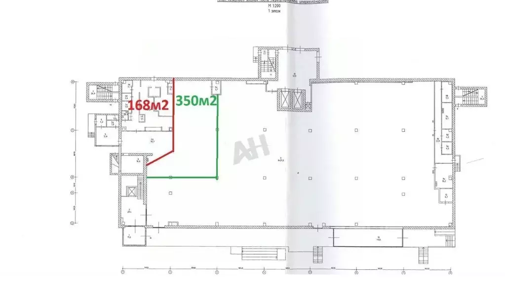 Помещение свободного назначения в Москва Часовая ул., 13 (168 м) - Фото 1