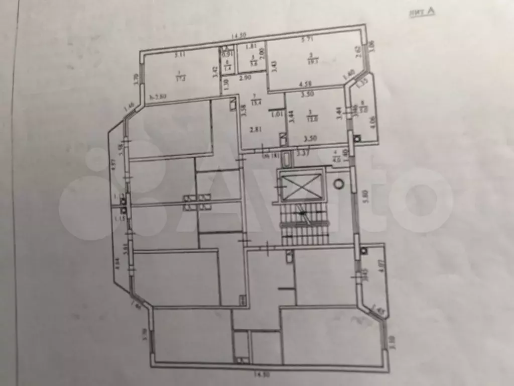 2-к. квартира, 71 м, 5/9 эт. - Фото 0