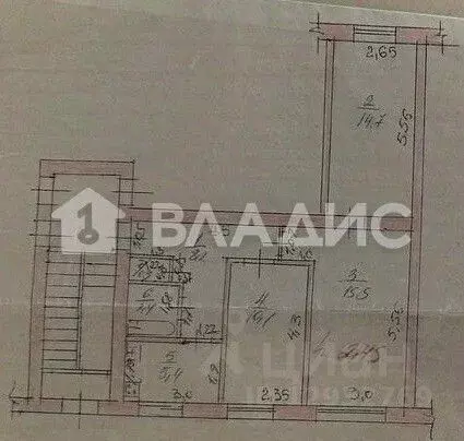 3-к кв. Пензенская область, Пензенский район, Саловский сельсовет, с. ... - Фото 2