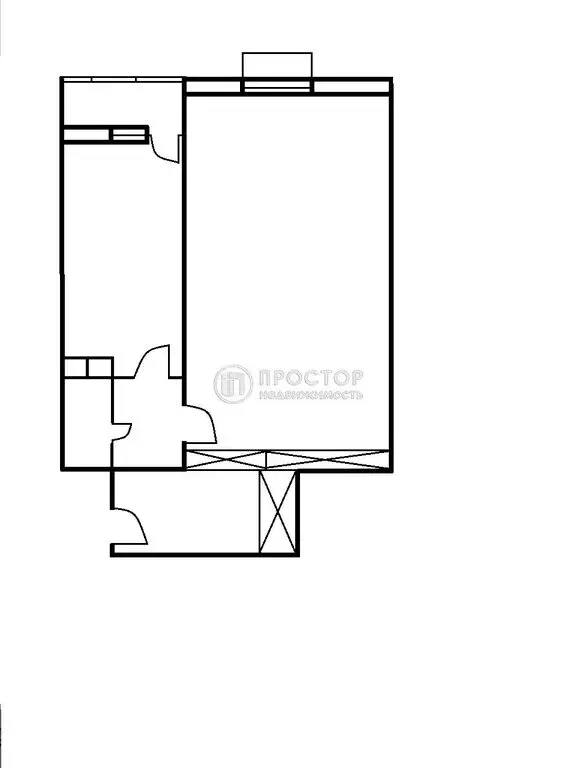 1-комнатная квартира: Москва, Аминьевское шоссе, 4Дк3литВ (40 м) - Фото 1