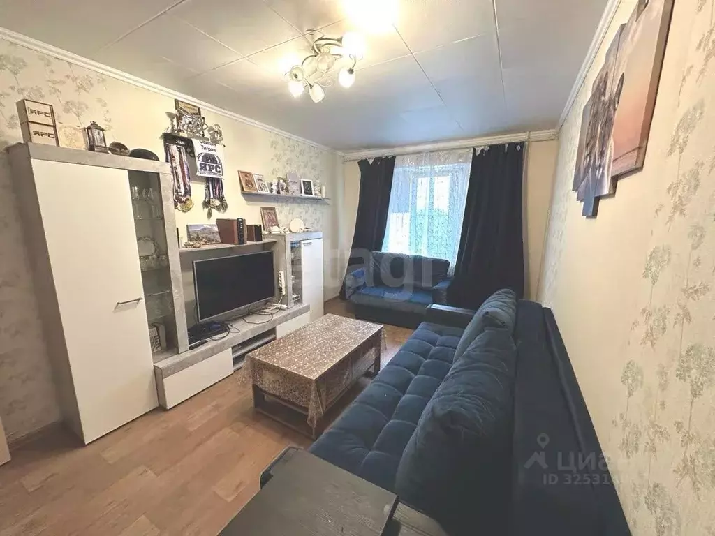 1-к кв. Ленинградская область, Коммунар г. Гатчинский муниципальный ... - Фото 1