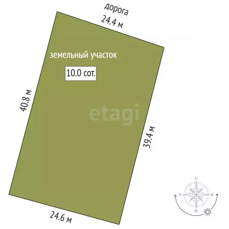 Участок в Коми, Корткеросский район, Посад СДТ  (10.0 сот.) - Фото 2