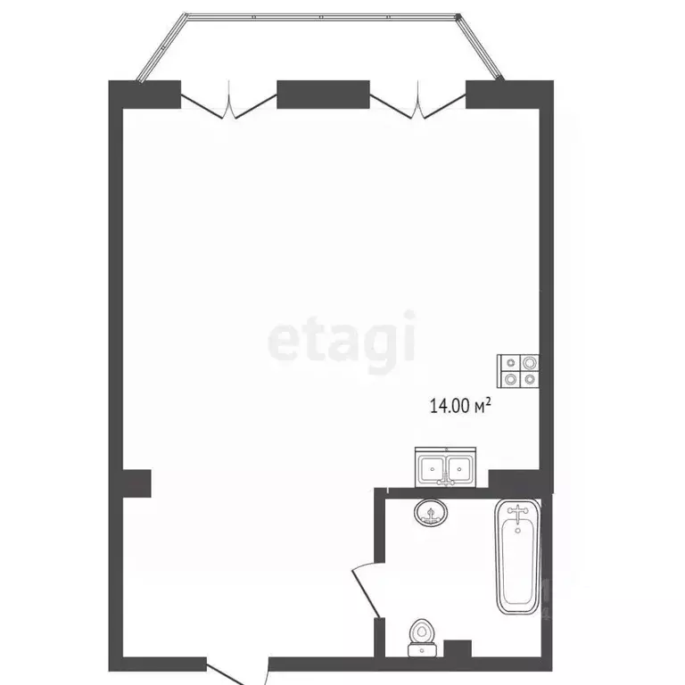 3-к кв. Крым, Ялта ул. Московская, 15к4 (65.0 м) - Фото 0