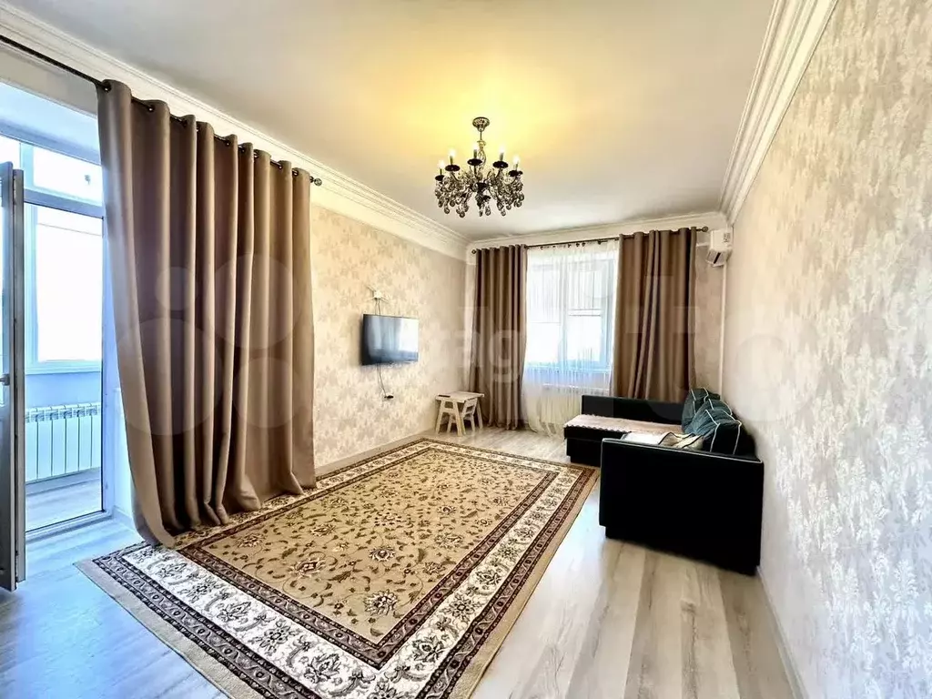 1-к. квартира, 51,8 м, 4/9 эт. - Фото 1