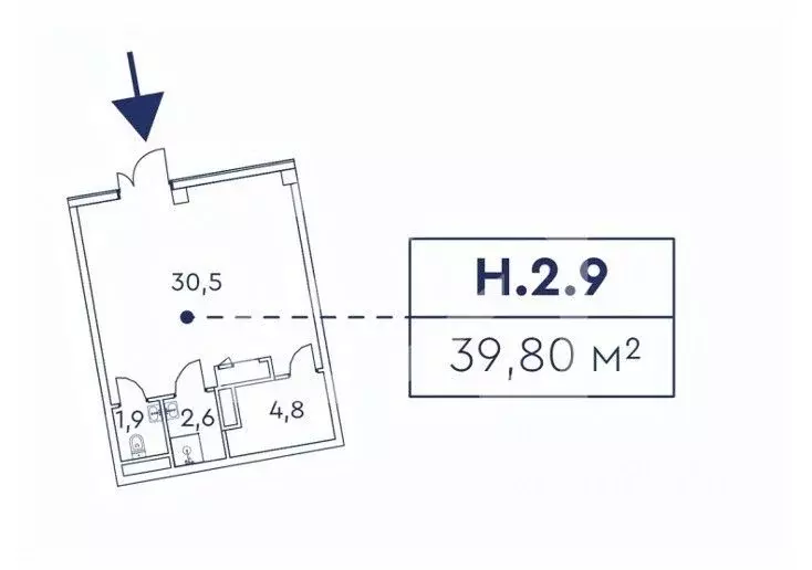 Помещение свободного назначения в Москва просп. Мира, 222 (40 м) - Фото 2
