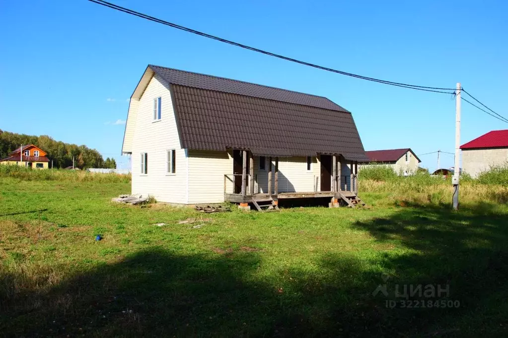 Дом в Тульская область, Заокский район, Демидовское с/пос, д. Климовка ... - Фото 1