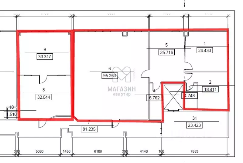 Офис в Санкт-Петербург Лиговский просп., 254 (241 м) - Фото 1
