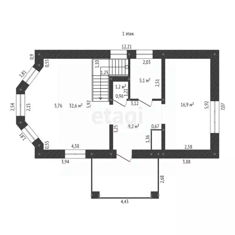 Дом в Башкортостан, Уфимский район, с. Чесноковка ул. Чапаева, 7 (133 ... - Фото 2