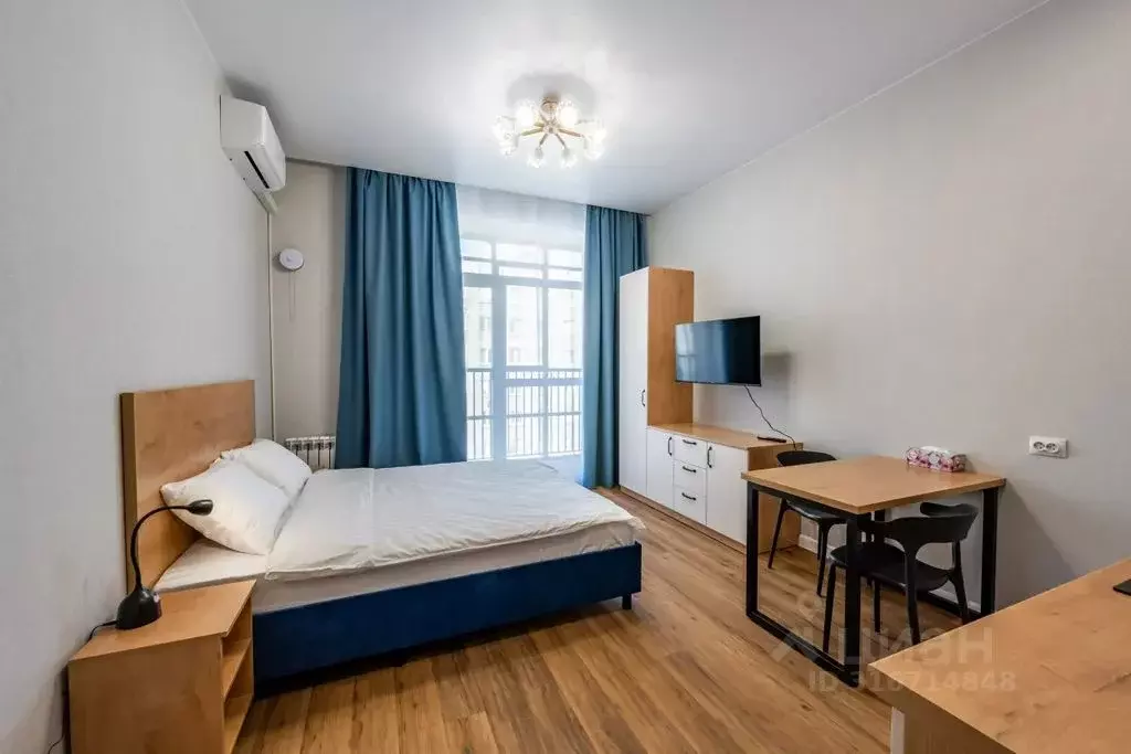 Студия Новосибирская область, Новосибирск Автогенная ул., 75 (28.0 м) - Фото 1