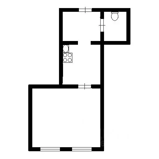 1-к кв. Татарстан, Казань ул. Лядова, 14 (22.0 м) - Фото 1