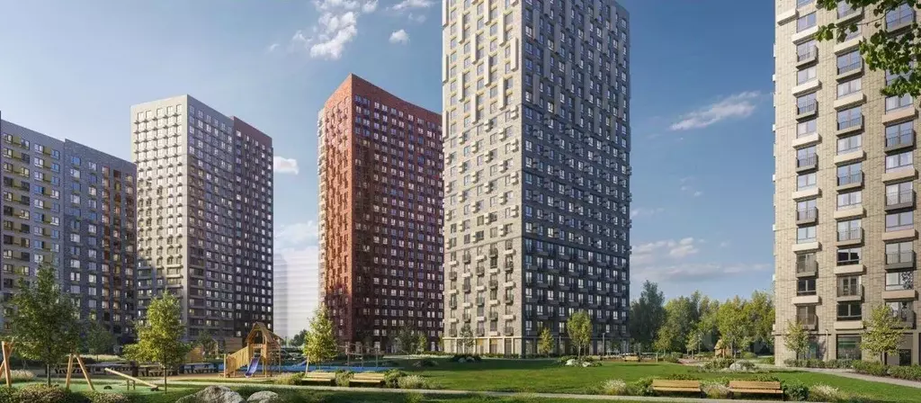 2-к кв. Московская область, Мытищи Яуза Парк жилой комплекс, к5 (48.9 ... - Фото 1