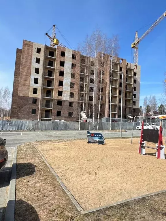 1-к. квартира, 37,9 м, 2/9 эт. - Фото 0