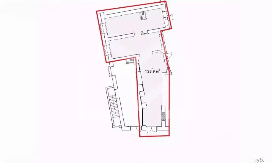 Помещение свободного назначения в Москва ул. Земляной Вал, 23С1 (139 ... - Фото 2