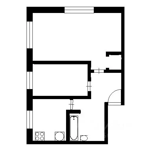 2-к кв. Санкт-Петербург ул. Белы Куна, 14 (44.0 м) - Фото 1