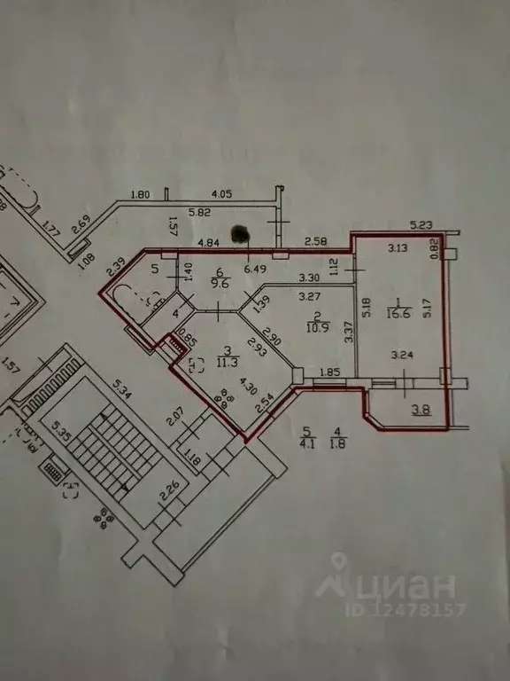 2-к кв. Санкт-Петербург Парашютная ул., 54 (54.3 м) - Фото 1