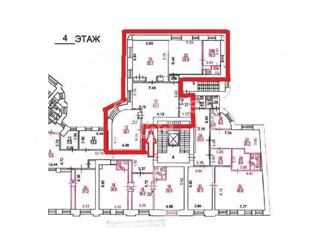 Офис в Москва ул. Малая Дмитровка, 23/15С1 (146 м) - Фото 1
