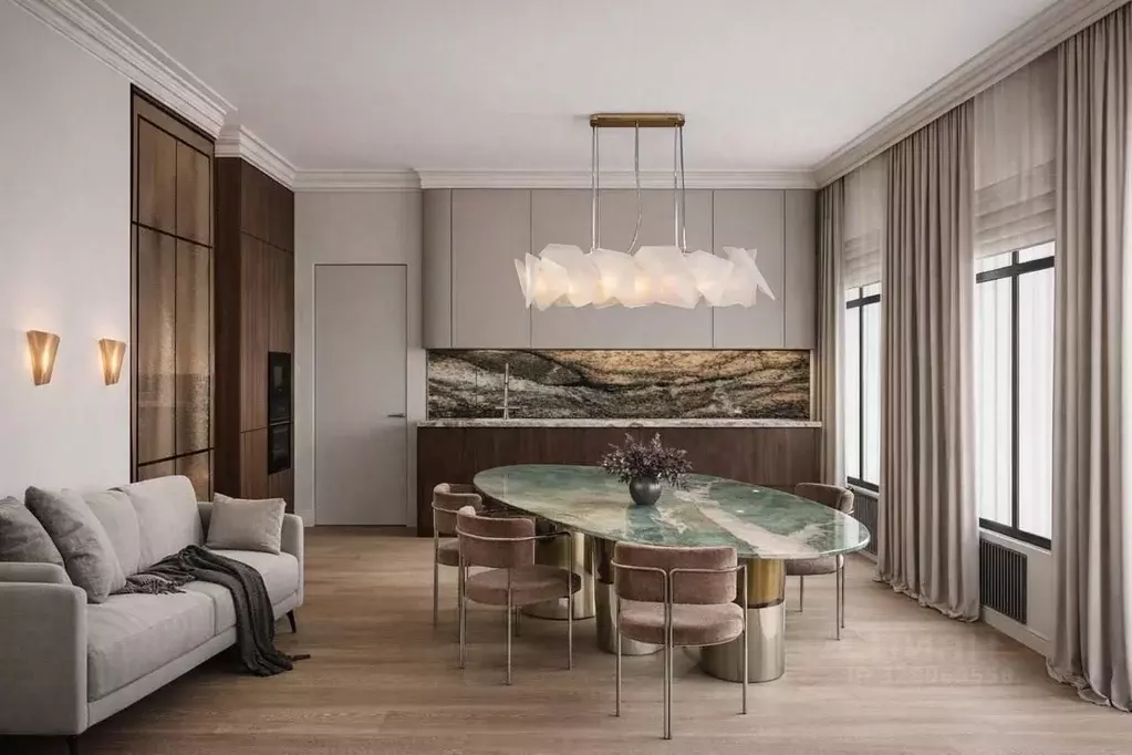 3-к кв. Москва ул. Красина, 7С1 (80.0 м) - Фото 2