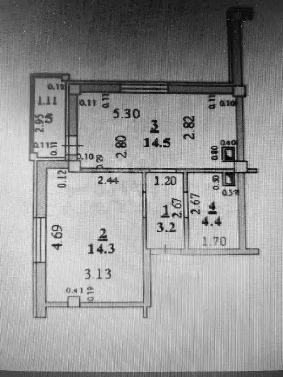 1-к. квартира, 37 м, 9/10 эт. - Фото 0