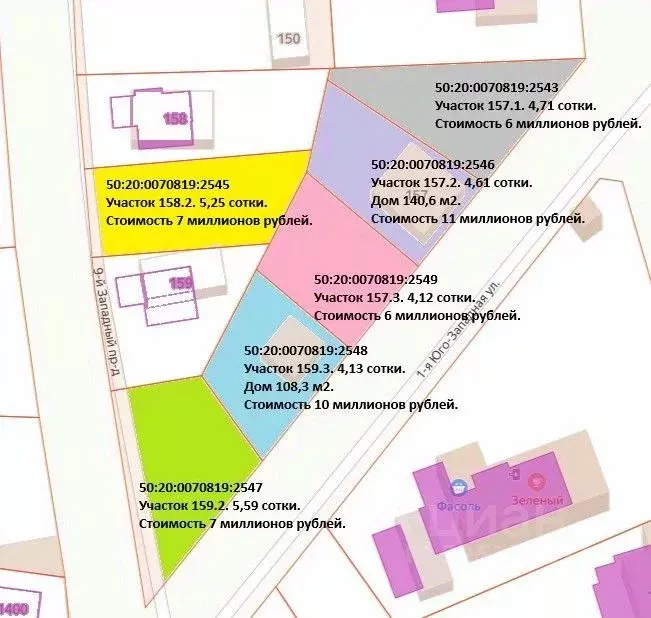 Участок в Московская область, Одинцовский городской округ, д. Сивково, ... - Фото 2