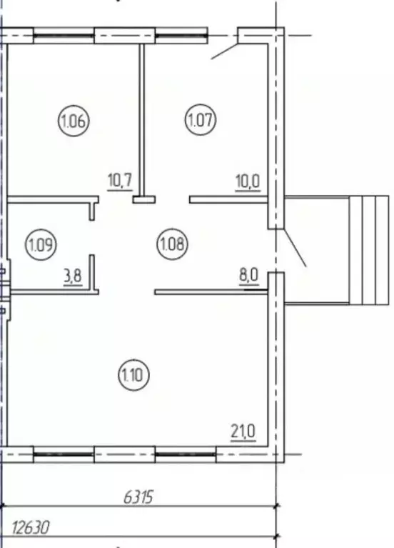 Дом в Башкортостан, Уфимский район, Русско-Юрмашский сельсовет, с. ... - Фото 2