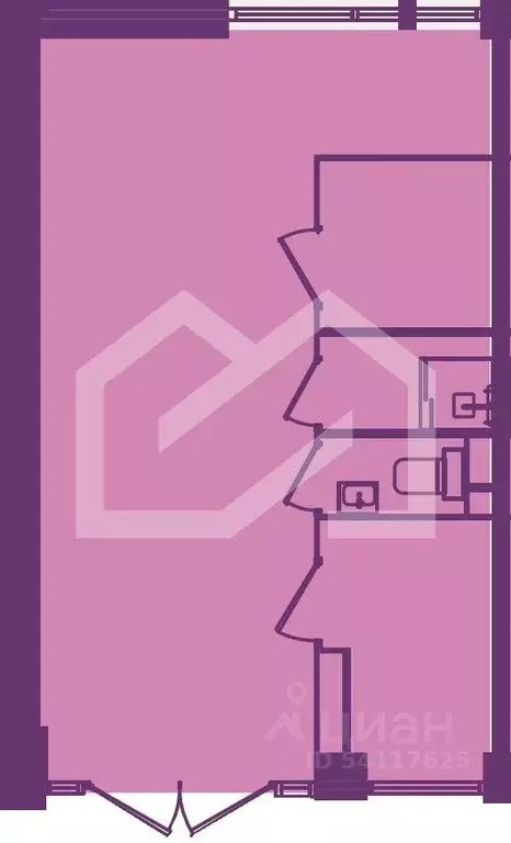 Торговая площадь в Москва 2-й Павелецкий проезд, 7С7 (39 м) - Фото 2