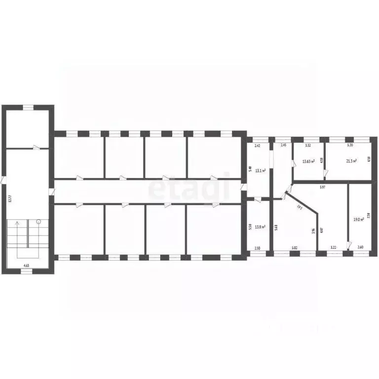 Офис в Омская область, Омск просп. Карла Маркса, 18/1 (153 м) - Фото 1