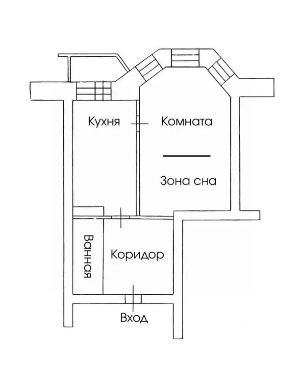 1-к кв. Татарстан, Казань ул. Гарифа Ахунова, 14 (51.3 м) - Фото 2