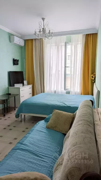 1-к кв. Краснодарский край, Геленджик Туристическая ул., 6к2 (50.0 м) - Фото 2