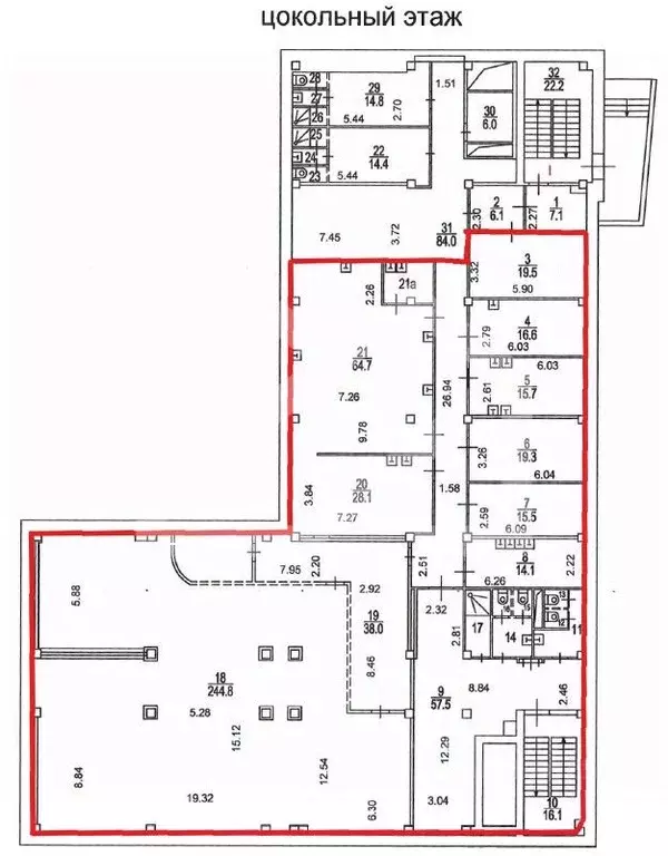 Помещение свободного назначения в Москва Электрозаводская ул., 27С9 ... - Фото 2