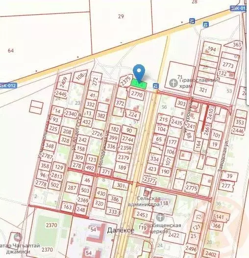 Участок в Крым, Черноморский район, с. Далекое ул. Советская, 59 (12.0 ... - Фото 2